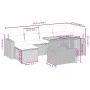 Set sofás de jardín 7 piezas y cojines ratán sintético beige de , Conjuntos de jardín - Ref: Foro24-3271415, Precio: 515,86 €...