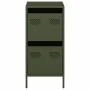 Cold rolled steel sideboard olive green 35x39x73.5 cm by , Sideboards - Ref: Foro24-851398, Price: 64,67 €, Discount: %