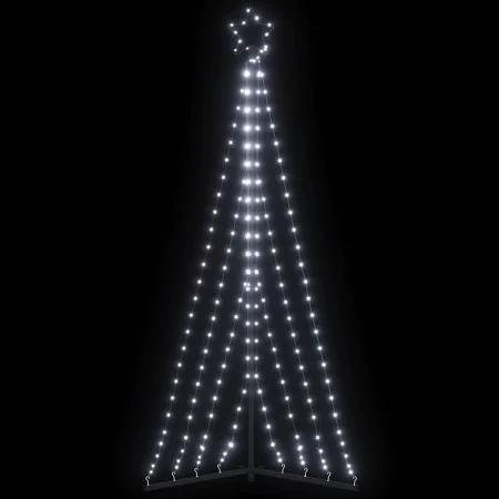 Weihnachtsbaumbeleuchtung 339 kaltweiße LEDs 187 cm von , Weihnachtsbäume - Ref: Foro24-4016429, Preis: 43,20 €, Rabatt: %