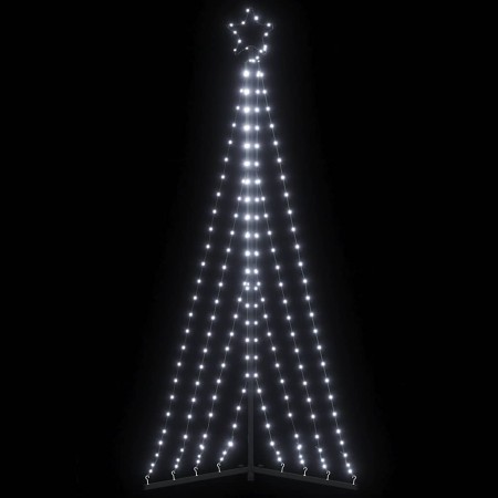 Weihnachtsbaumbeleuchtung 339 kaltweiße LEDs 187 cm von , Weihnachtsbäume - Ref: Foro24-4016429, Preis: 44,03 €, Rabatt: %