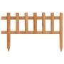 Garteneinfassung 10 Einheiten Tannenholz 4,4 m von vidaXL, Garteneinfassung und Einfassung - Ref: Foro24-314844, Preis: 26,27...