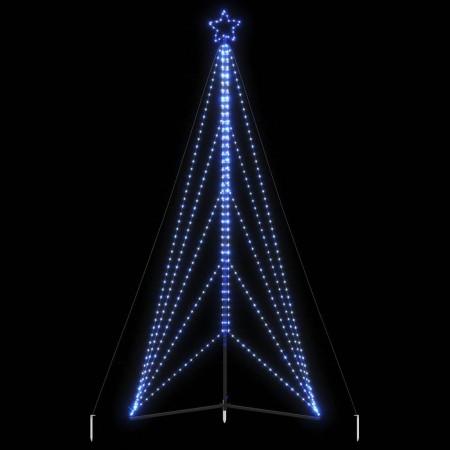 Christmas tree lights 615 blue LED 404.5 cm by , Christmas trees - Ref: Foro24-4016422, Price: 54,70 €, Discount: %