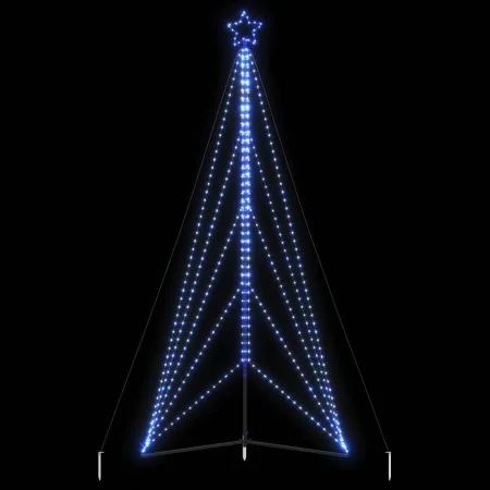 Luces para árbol de Navidad 615 LED azul 404,5 cm de , Arboles de navidad - Ref: Foro24-4016422, Precio: 53,98 €, Descuento: %