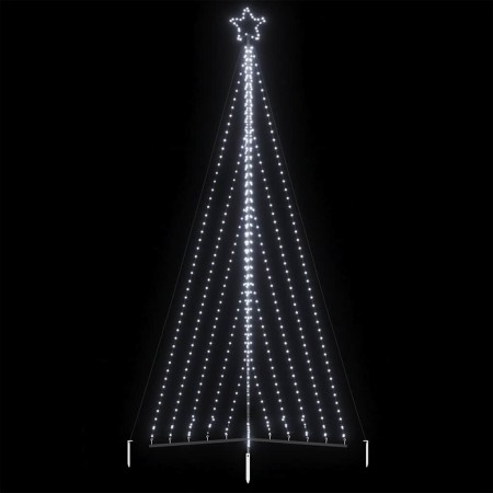 Christbaumbeleuchtung 570 kaltweiße LEDs 399 cm von , Weihnachtsbäume - Ref: Foro24-4016441, Preis: 59,12 €, Rabatt: %