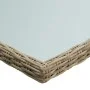Garden dining table glass and brown PE rattan 200x100x74 cm by vidaXL, Garden tables - Ref: Foro24-310142, Price: 243,78 €, D...