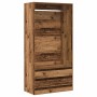 Schrank aus gealtertem Holzwerkstoff 100x50x200 cm von , Kleiderschränke - Ref: Foro24-3318626, Preis: 206,80 €, Rabatt: %