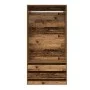 Aged engineered wooden cabinet 100x50x200 cm by , Wardrobes - Ref: Foro24-3318626, Price: 203,96 €, Discount: %