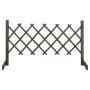 Trellis garden fence solid gray fir wood 120x60 cm by vidaXL, fence panels - Ref: Foro24-314823, Price: 25,80 €, Discount: %