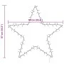 Weihnachtsbeleuchtung Star Silhouette 50 warmweiße LEDs von , Weihnachtsbeleuchtung - Ref: Foro24-4019601, Preis: 33,64 €, Ra...