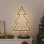 Luces de Navidad Silueta de Árbol 115 LEDs blanco cálido by , Christmas lights - Ref: Foro24-4019603, Price: 23,96 €, Discoun...