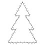 Luces de Navidad Silueta de Árbol 115 LEDs blanco cálido von , Weihnachtsbeleuchtung - Ref: Foro24-4019603, Preis: 24,32 €, R...