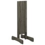 Spalier-Gartenzaun aus massivem grauem Tannenholz 120x60 cm von vidaXL, Zaunpaneele - Ref: Foro24-314823, Preis: 26,15 €, Rab...