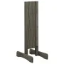 Trellis garden fence solid gray fir wood 120x60 cm by vidaXL, fence panels - Ref: Foro24-314823, Price: 25,80 €, Discount: %