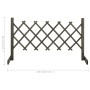 Spalier-Gartenzaun aus massivem grauem Tannenholz 120x60 cm von vidaXL, Zaunpaneele - Ref: Foro24-314823, Preis: 26,15 €, Rab...