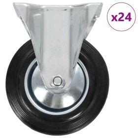 Ruedas fijas 24 unidades 160 mm by , Material handling - Ref: Foro24-277984, Price: 250,18 €, Discount: %