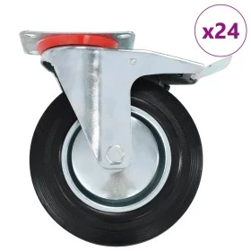 Ruedas giratorias 24 unidades 200 mm by , Material handling - Ref: Foro24-278009, Price: 375,92 €, Discount: %