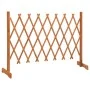 Solid wood trellis garden fence orange spruce 150x80 cm by vidaXL, fence panels - Ref: Foro24-314826, Price: 33,44 €, Discoun...