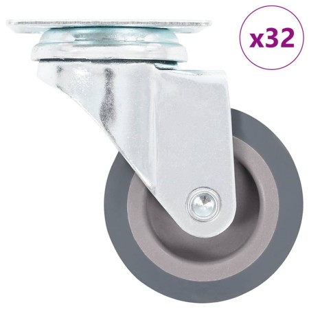 Ruedas giratorias 32 piezas 50 mm by , Material handling - Ref: Foro24-277820, Price: 74,11 €, Discount: %