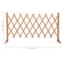 Massivholzgitter-Gartenzaun Orangefichte 150x80 cm von vidaXL, Zaunpaneele - Ref: Foro24-314826, Preis: 31,82 €, Rabatt: %