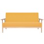 Set aus 2-teiligen Stoffsofas in gelber Farbe von , Sofas - Ref: Foro24-274918, Preis: 459,10 €, Rabatt: %
