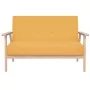 Set of 2-piece fabric sofas in yellow color by , Sofas - Ref: Foro24-274918, Price: 419,89 €, Discount: %