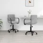 Drehbare Esszimmerstühle 2 Stück hellgrauer Samt von , Essstühle - Ref: Foro24-334721, Preis: 126,45 €, Rabatt: %
