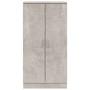 Schuhschrank Sperrholz Betongrau 55x35x108 cm von , Schuhregale und Schuhorganisatoren - Ref: Foro24-342666, Preis: 127,46 €,...