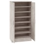 Schuhschrank Sperrholz Betongrau 55x35x108 cm von , Schuhregale und Schuhorganisatoren - Ref: Foro24-342666, Preis: 127,46 €,...