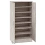 Shoe cabinet plywood concrete gray 55x35x108 cm by , Shoe racks and shoe organizers - Ref: Foro24-342666, Price: 125,33 €, Di...