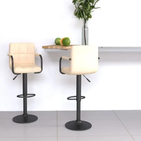 Küchenhocker 2 Einheiten creme Samt von , Küchenhocker - Ref: Foro24-334658, Preis: 114,21 €, Rabatt: %