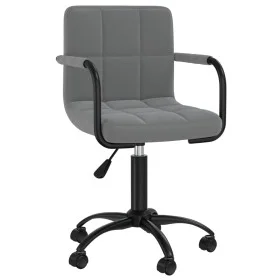 Esszimmerstuhl aus dunkelgrauem Samt von , Essstühle - Ref: Foro24-3088035, Preis: 76,34 €, Rabatt: %