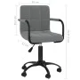 Esszimmerstuhl aus dunkelgrauem Samt von , Essstühle - Ref: Foro24-3088035, Preis: 76,34 €, Rabatt: %