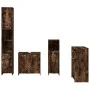 Badmöbel-Set 4-teilig geräuchertes Eichensperrholz von , Badezimmermöbel - Ref: Foro24-3154409, Preis: 205,97 €, Rabatt: %