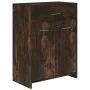Badmöbel-Set 4-teilig geräuchertes Eichensperrholz von , Badezimmermöbel - Ref: Foro24-3154409, Preis: 205,97 €, Rabatt: %