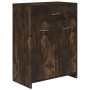 Badmöbel-Set 4-teilig geräuchertes Eichensperrholz von , Badezimmermöbel - Ref: Foro24-3154409, Preis: 209,97 €, Rabatt: %