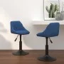Swivel dining chairs 2 pcs blue velvet by , dining chairs - Ref: Foro24-335331, Price: 98,00 €, Discount: %