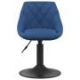 Drehbare Esszimmerstühle 2 Stück blauer Samt von , Essstühle - Ref: Foro24-335331, Preis: 99,47 €, Rabatt: %