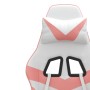 Drehbarer Gaming-Stuhl und Fußstütze Kunstleder weiß pink von , Gaming-Stühle - Ref: Foro24-349564, Preis: 119,03 €, Rabatt: %
