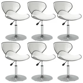 Esszimmerstühle 6 Einheiten Kunstleder weiß von , Essstühle - Ref: Foro24-3088585, Preis: 343,26 €, Rabatt: %