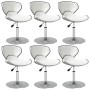 Esszimmerstühle 6 Einheiten Kunstleder weiß von , Essstühle - Ref: Foro24-3088585, Preis: 351,93 €, Rabatt: %
