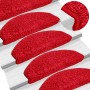 Alfombrillas de escalera 10 unidades rojo 65x21x4 cm de , Alfombrillas para escalones - Ref: Foro24-149813, Precio: 57,28 €, ...