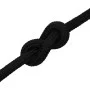 Black polyester work rope 20 mm 50 m by , Ropes and metal cords - Ref: Foro24-152841, Price: 91,06 €, Discount: %