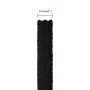 Black polyester work rope 25 mm 25 m by , Ropes and metal cords - Ref: Foro24-152843, Price: 77,42 €, Discount: %