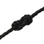 Arbeitsseil aus schwarzem Polypropylen 10 mm 25 m von , Seile und Metallschnüre - Ref: Foro24-153011, Preis: 14,51 €, Rabatt: %