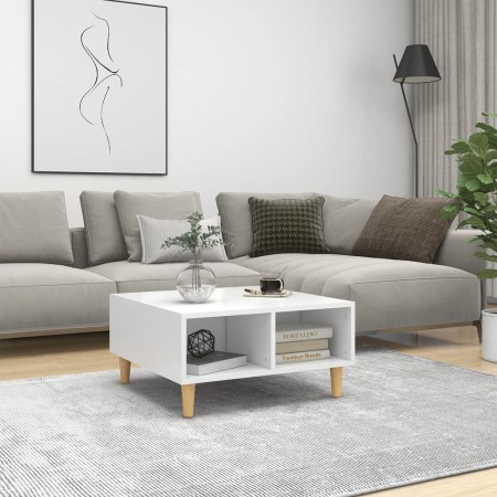 Couchtisch aus Sperrholz weiß 60x60x30 cm von , Couchtisch - Ref: Foro24-805977, Preis: 51,56 €, Rabatt: %