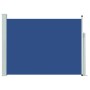 Toldo lateral retráctil de jardín azul 120x500 cm de , Sombrillas - Ref: Foro24-48390, Precio: 122,95 €, Descuento: %