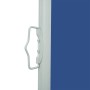 Toldo lateral retráctil de jardín azul 120x500 cm de , Sombrillas - Ref: Foro24-48390, Precio: 122,95 €, Descuento: %