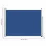 Einziehbare blaue Gartenmarkise 120x500 cm von , Sonnenschirme - Ref: Foro24-48390, Preis: 110,73 €, Rabatt: %