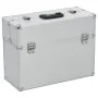 Silver aluminum toolbox 47x36x20 cm by , Toolboxes - Ref: Foro24-91845, Price: 57,84 €, Discount: %