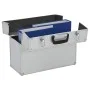 Silver aluminum toolbox 47x36x20 cm by , Toolboxes - Ref: Foro24-91845, Price: 57,84 €, Discount: %